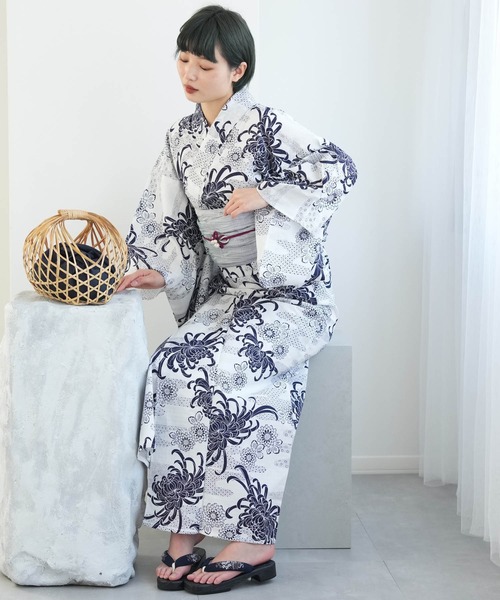 ★新品 3L4L5L 浴衣3点セット utatane 国産生地 国内染色 utatane 浴衣 選べる浴衣3点セット utataneオリジナルデザイン 国内