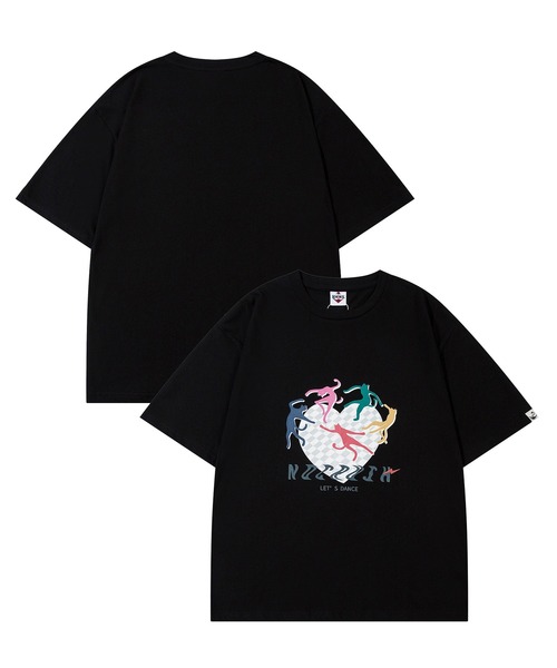 tシャツ HOOK -original- 「NO CRUSH」Y2Kプリント半袖TEE (SS) (LR