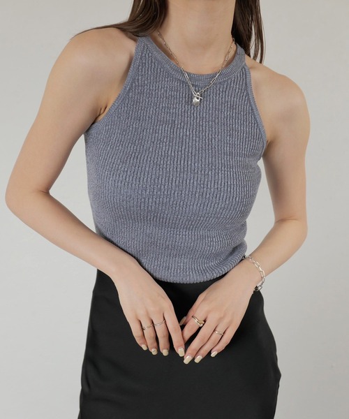 Reurie'（レウリィ） タンクトップ ノースリーブ 「7色展開｜HIT ITEM