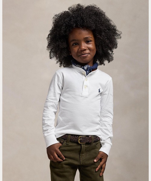 Polo Ralph Lauren Childrenswear ラルフローレン ヘンリーネック t