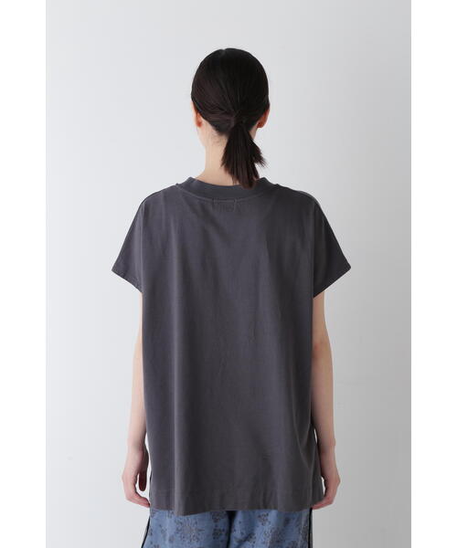 tシャツ ロゴプリントプレーティングBIG Tシャツ レディース human woman tシャツ ロゴプリントプレーティングBIG Tシャツ