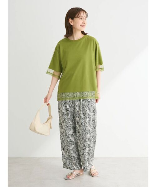 緑のズボン Green Parks パンツ イージー柄パンツIII レディース : ZOZOTOWN