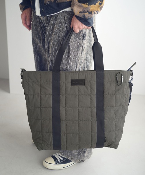 ADAM PATEK（アダムパテック） トートバッグ mko12282-square quilt
