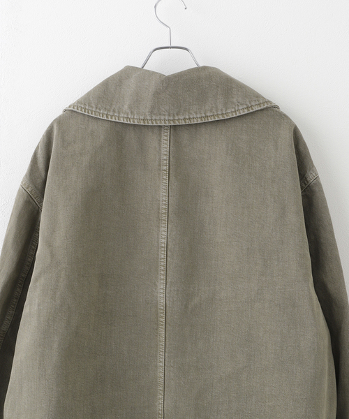 LEMAIRE カーキ フード付きジャケット 美品 LEMAIRE ルメール CO187LF840-UM26 PUFFER JACKET スタンド