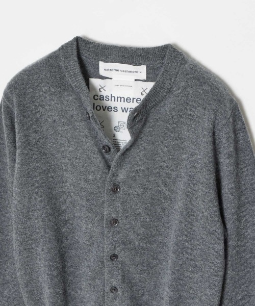 カーディガン 「extreme cashmere(エクストリームカシミヤ)」 LITTLE 2 CARDIGAN レディース extreme cashmere カーディガン 「extreme cashmere