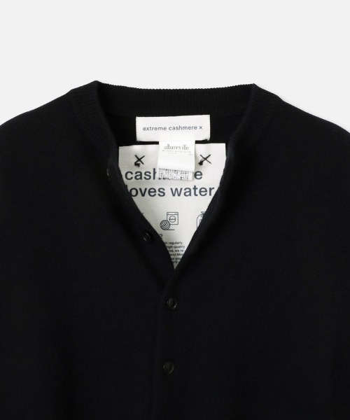 カーディガン 「extreme cashmere(エクストリームカシミヤ)」 LITTLE 2 CARDIGAN レディース extreme cashmere カーディガン 「extreme cashmere