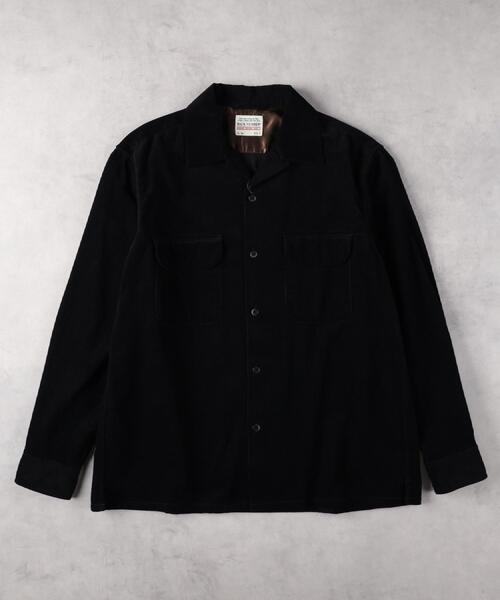 BACK NUMBER シャツ BACK NUMBER(バックナンバー)コーデュロイオープン