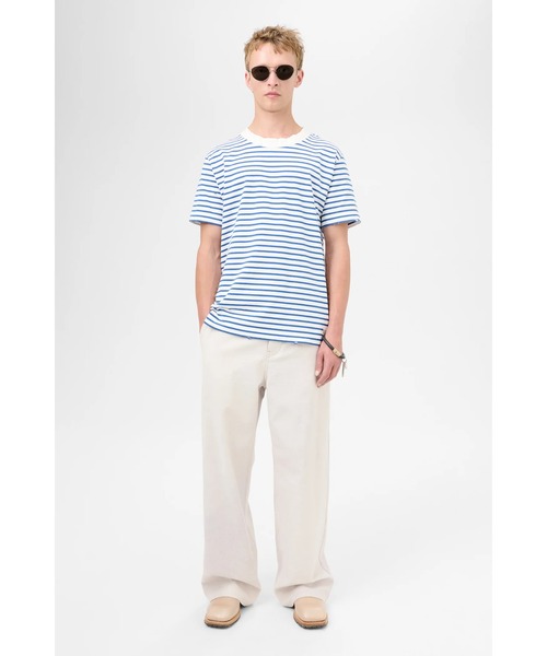 ★OUR LEGACY★ブリス Tシャツ Our Legacy - Bliss T-Shirt Genova Stripe Rough Cotton