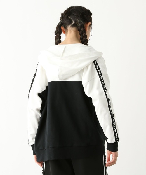 GLOBAL WORK（グローバルワーク） パーカー FILA/コラボZIPパーカー