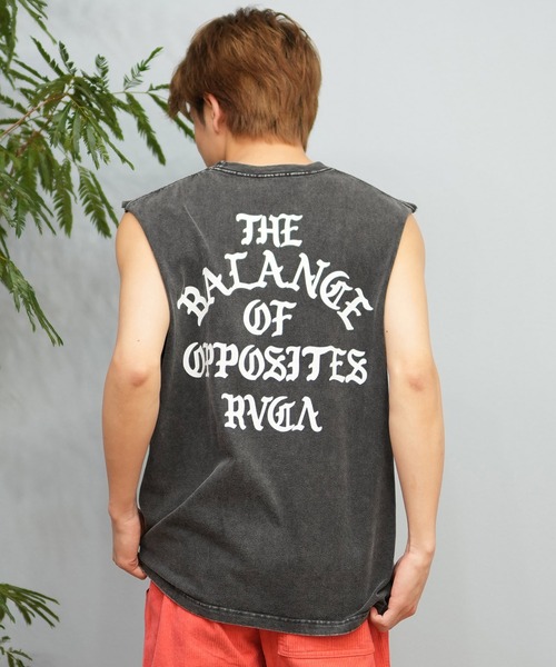 RVCA タンクトップ RVCA/ルーカ バックプリント BF041-P35