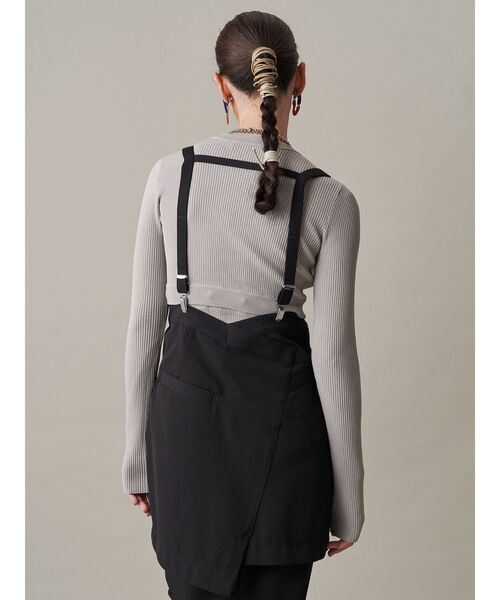 un3d アイレットオールインワン36サイズ(インナーニットは付きません) UN3D. ニット セーター 2WAY BASIC KNIT TOP / 2WAYベーシック