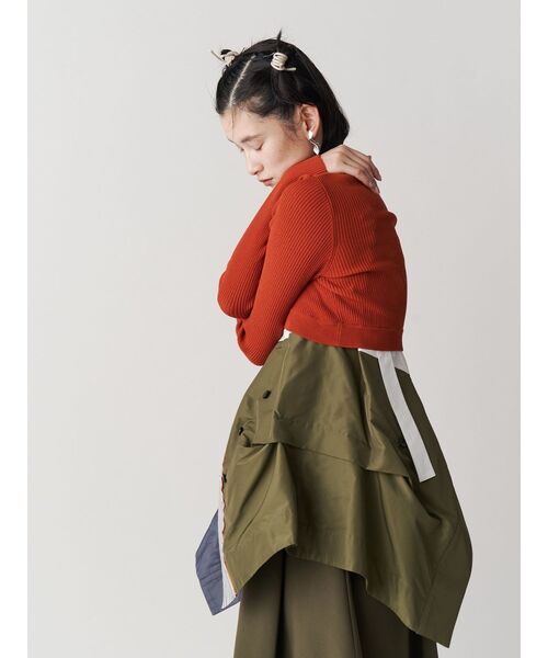 UN3D. ニット セーター 2WAY BASIC KNIT TOP / 2WAYベーシック