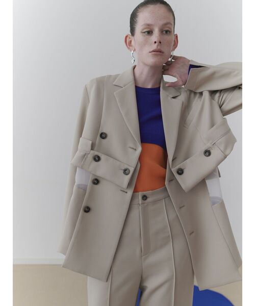 UN3D.（アンスリード） ニット セーター 2WAY BASIC KNIT TOP / 2WAY