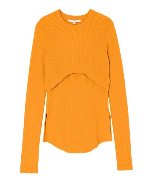 UN3D.（アンスリード） ニット セーター 2WAY BASIC KNIT TOP / 2WAY