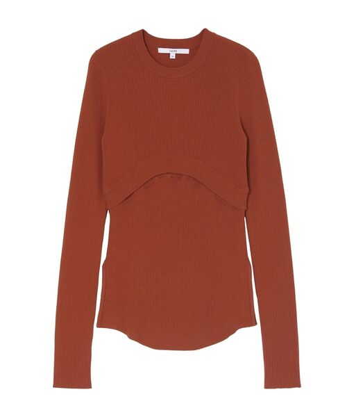 UN3D.（アンスリード） ニット セーター 2WAY BASIC KNIT TOP / 2WAY