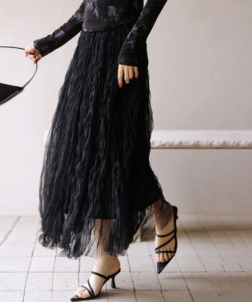 スカート ドレープチュールスカート : ZOZOTOWN Yahoo!店 - 通販