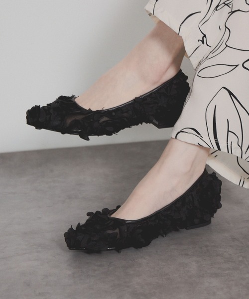 パンプス 「NICAL」ブロッサムチュールパンプス/554112