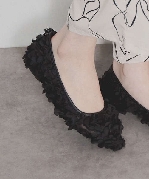 パンプス 「NICAL」ブロッサムチュールパンプス/554112_18