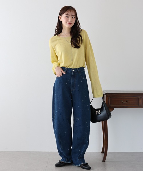 BLUEEAST（ブルーイースト） ワイドパンツ ジーンズ デニム デニム