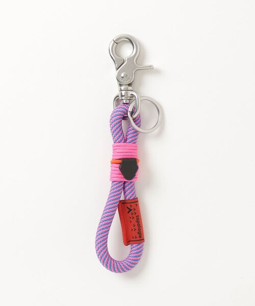 新品 RonHerman Topologie ループキーホルダー Pink ロンハーマン】Topologie for Ron Hermanとして特別なLoop Key