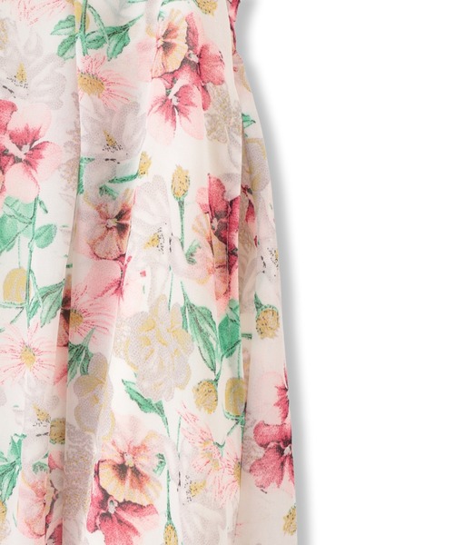 QUEENS COURT（クイーンズコート） ワンピース フラワーシアー