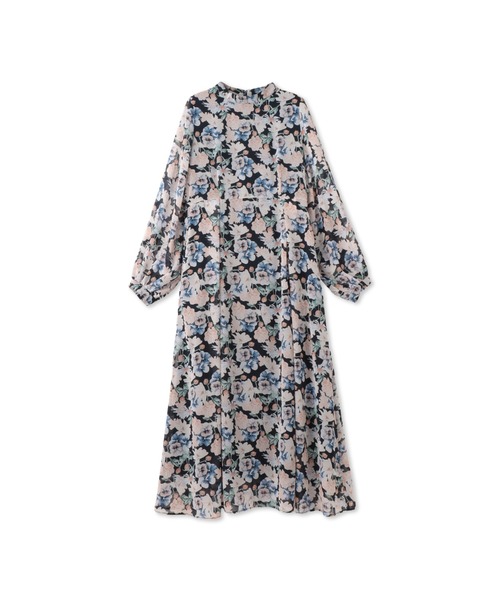 QUEENS COURT（クイーンズコート） ワンピース フラワーシアー