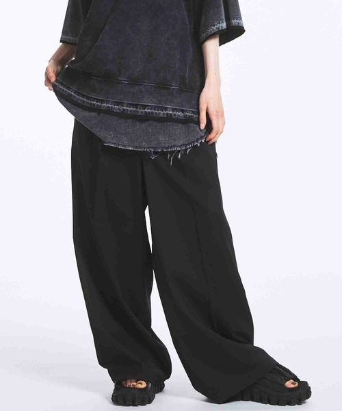 MAISON SPECIAL スラックス 「UNISEX」Wool Mix Continuous Tow