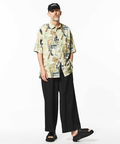 MAISON SPECIAL スラックス 「UNISEX」Wool Mix Continuous Tow