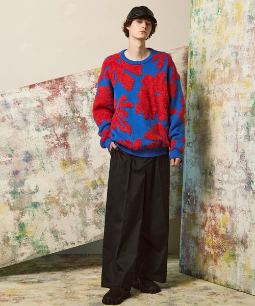 MAISON SPECIAL（メゾンスペシャル） スラックス 「UNISEX」Wool Mix