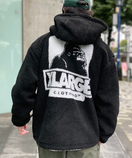 XLARGE（エクストラ ラージ） ジップアップブルゾン S ブラック メンズ
