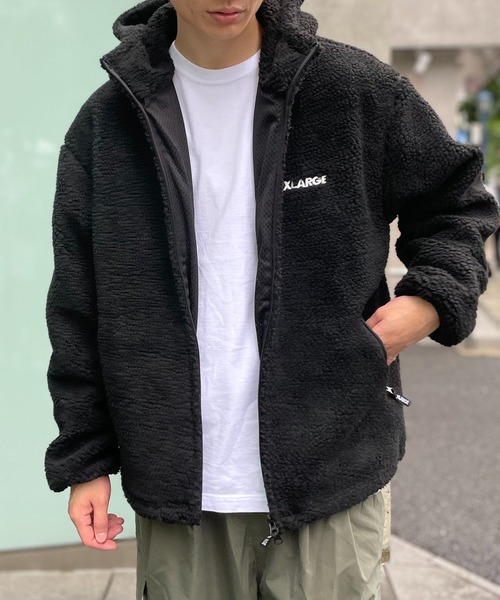 XLARGE（エクストラ ラージ） ジップアップブルゾン S ブラック メンズ