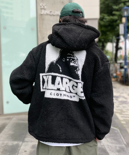 XLARGE（エクストラ ラージ） ジップアップブルゾン S ブラック メンズ