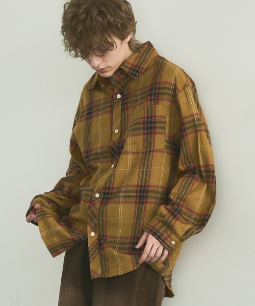 Shoowtime（ショウタイム） シャツ oversized casual check shirt