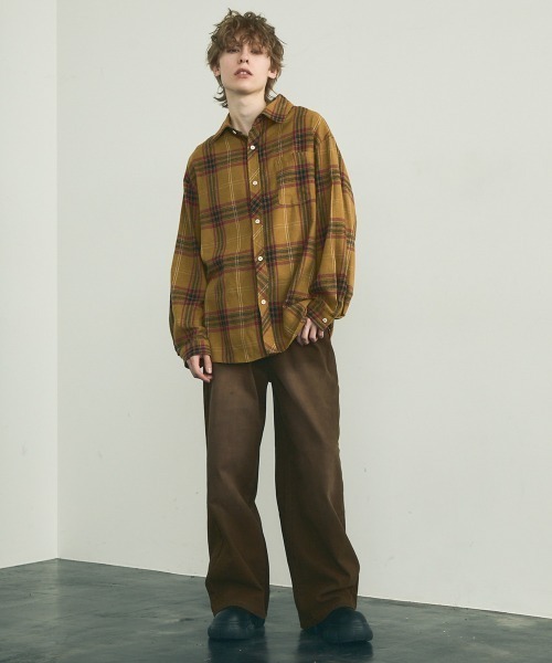 Shoowtime（ショウタイム） シャツ oversized casual check shirt