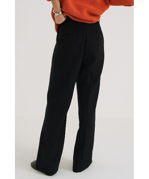 CLANE（クラネ） パンツ CLANE CENTER CLEASE STRAIGHT PANTS 18110