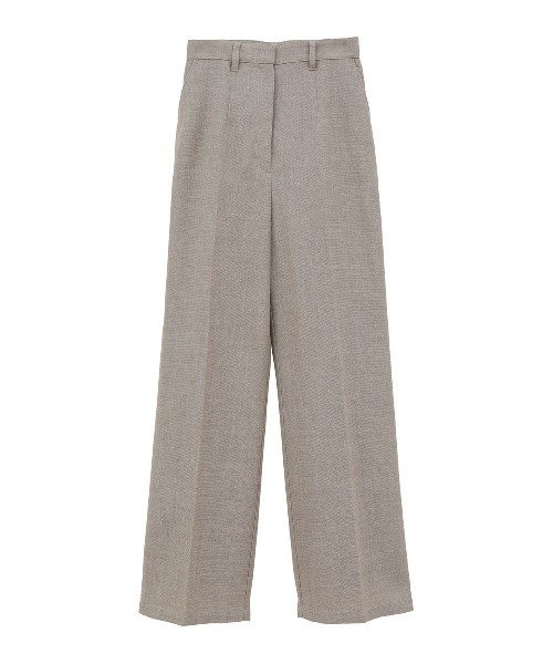 CLANE（クラネ） パンツ CLANE CENTER CLEASE STRAIGHT PANTS 18110