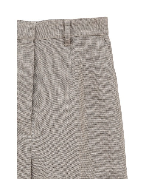 CLANE（クラネ） パンツ CLANE CENTER CLEASE STRAIGHT PANTS 18110
