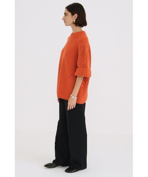CLANE（クラネ） パンツ CLANE CENTER CLEASE STRAIGHT PANTS 18110