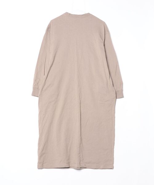 FREAK'S STORE ニットワンピース ロング 長袖 ベージュ オーバー