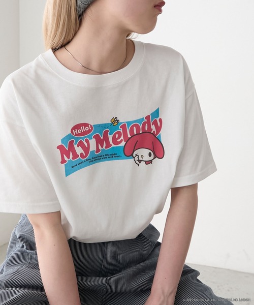 ゆ！My Melody 長袖Tシャツ Sanrio Characters Long-Sleeve Sweatshirt (My Melody) | UNIQLO US