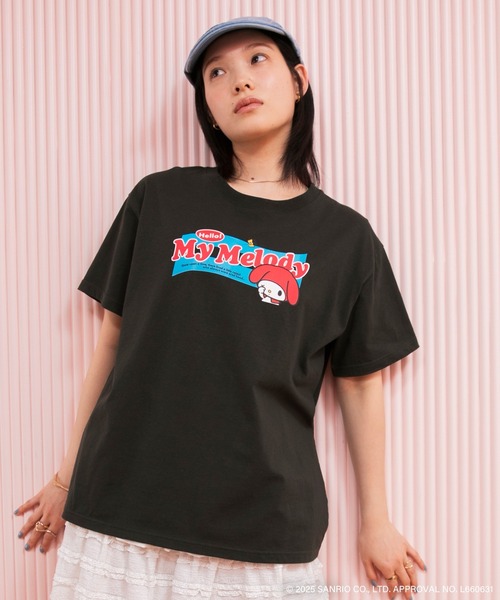 sanrio tシャツ 「My Melody × forksy.」アソートプリント 半袖