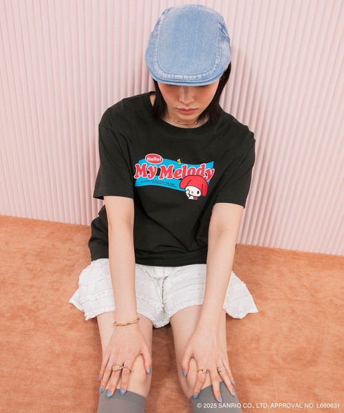 sanrio（サンリオ） tシャツ 「My Melody × forksy.」アソートプリント