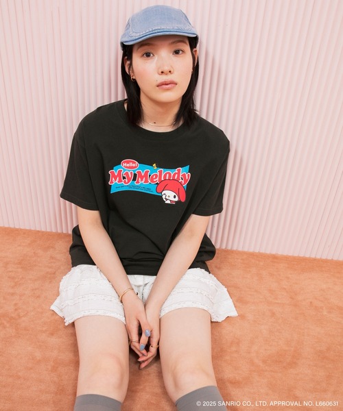 サマーソニック限定 マイメロディ Tシャツ Sサイズ ライトピンク サマーソニック限定 マイメロディ Tシャツ Sサイズ ライトピンク