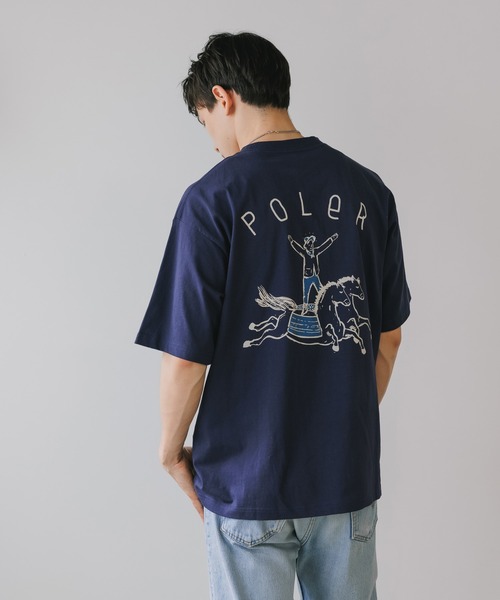 POLeR tシャツ POLeR/ポーラー HORSE RELAX FIT TEE Tシャツ