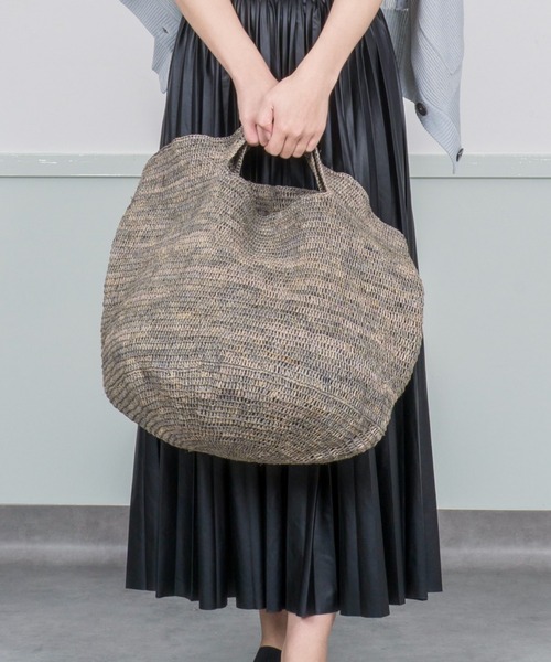 MADE IN MADA ショルダーバッグ　カゴバッグ　大きめ MADE IN MADA かごバッグ カゴバッグ 「MADE /メイドインマダ