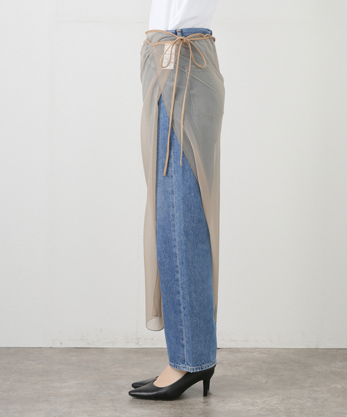 プラージュ　シアーラップスカート plage スカート sheer wrap : ZOZOTOWN Yahoo!店 - 通販 - Yahoo