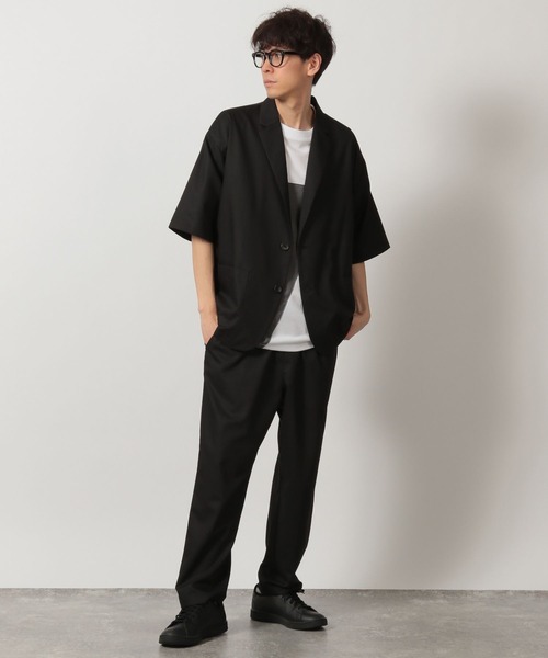 tシャツ ジオメ切替T / 323576 メンズ レディース | LAKOLE | 06