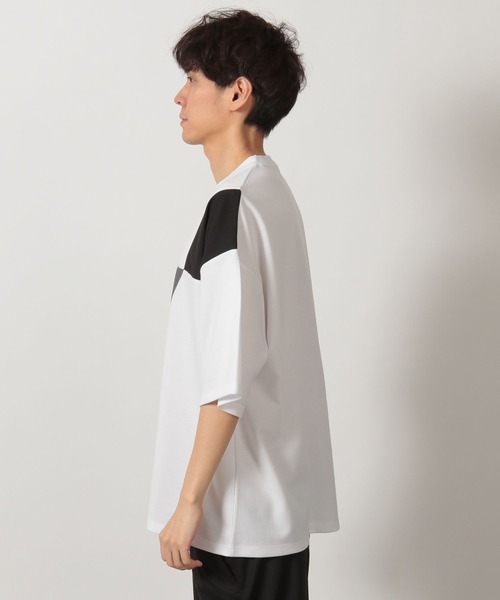 tシャツ ジオメ切替T / 323576 メンズ レディース | LAKOLE | 15