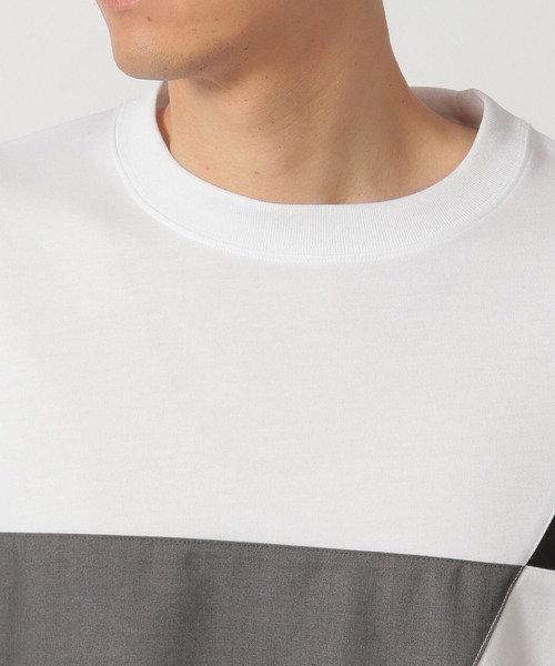 tシャツ ジオメ切替T / 323576 メンズ レディース | LAKOLE | 17