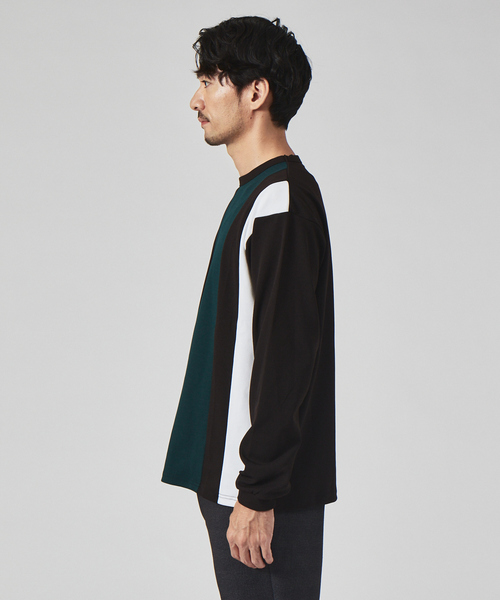 「ABAHOUSE GRAY」 長袖Tシャツ 48 グレイッシュベージュ メンズ